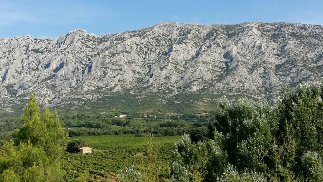 Sainte Victoire Le Cabanon Villa Puyloubier Exterior foto